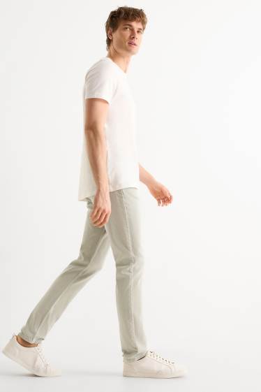 Herren - Slim Jeans - mintgrün