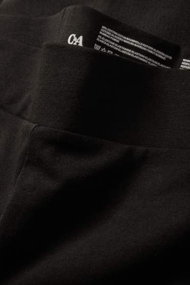 Dona - Paquet de 2 - leggings capri - negre