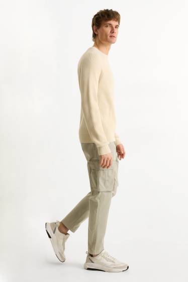 Uomo - Pantaloni cargo - verde