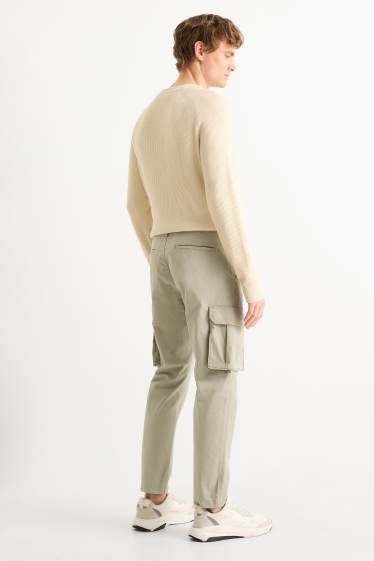 Uomo - Pantaloni cargo - verde