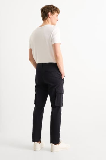Uomo - Pantaloni cargo - nero