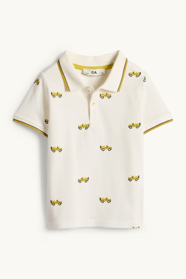 Nen - Jeeps - polo - blanc trencat