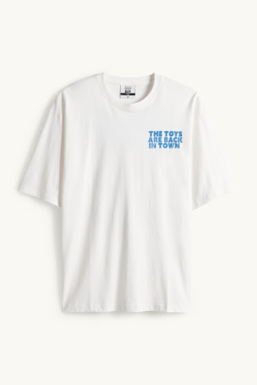 Bărbați - Tricou - supradimensionat - Povestea jucăriilor - alb