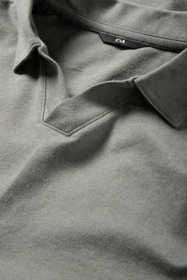 Pánské - Polokošile - regular fit - zelená