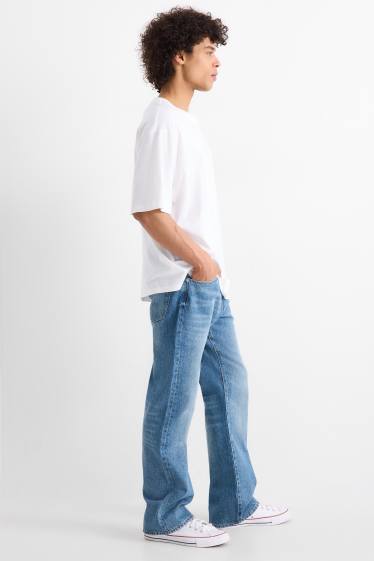 Bărbați - Bootcut jeans - denim-albastru
