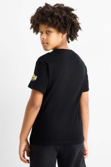 Children Boys - Brawl Stars - short sleeve T-shirt - black