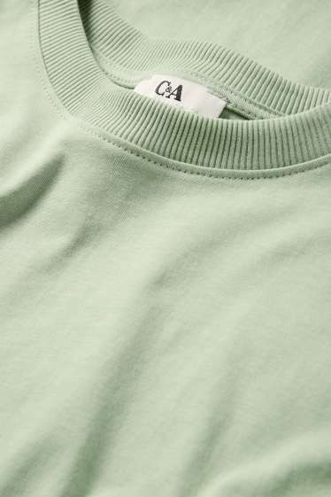 Damen - T-Shirt - Oversized - hellgrün