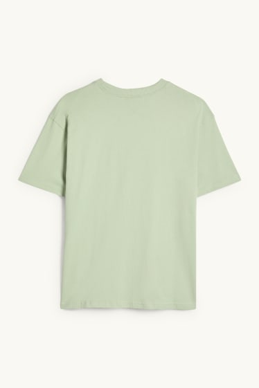 Damen - T-Shirt - Oversized - hellgrün