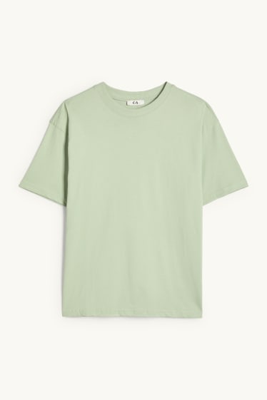 Damen - T-Shirt - Oversized - hellgrün