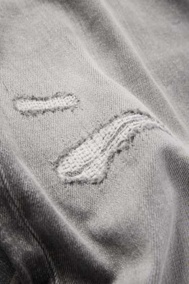 Hommes - Slim tapered jean - gris