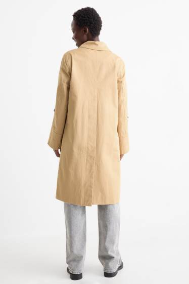 Damen - Mantel - beige