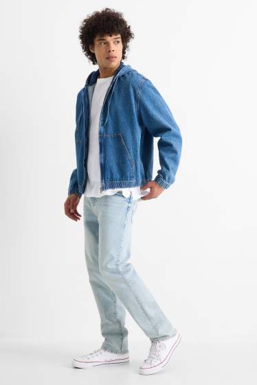 Pánské - Straight jeans - džíny - světle modré