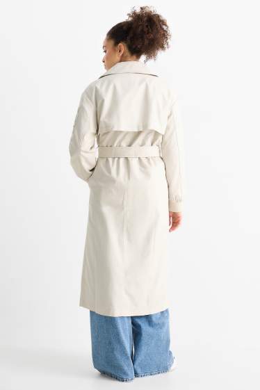 Femmes - Trench - beige clair
