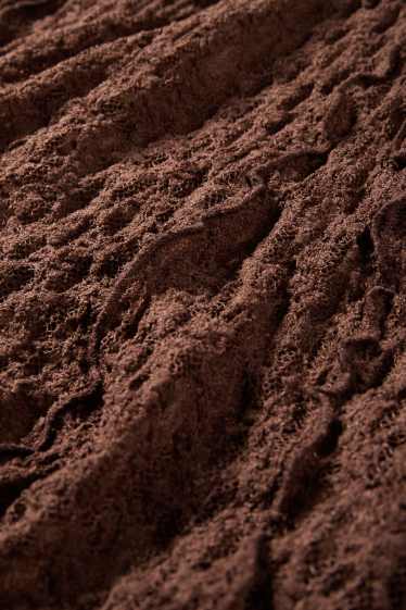 Dámské - Sukně - tmavohnědá