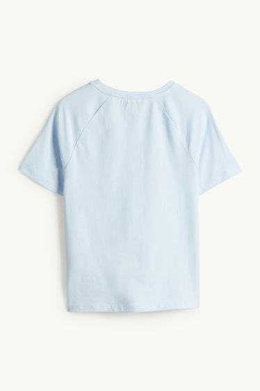 Bambine - Stella - t-shirt - azzurro