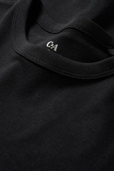 Donna - T-shirt - oversize - nero