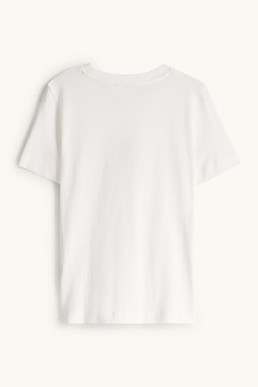 Donna - T-shirt - regular fit - bianco
