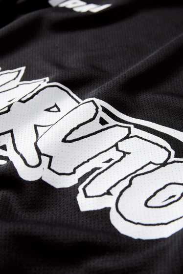 Herren - T-Shirt - Oversized - Naruto - schwarz