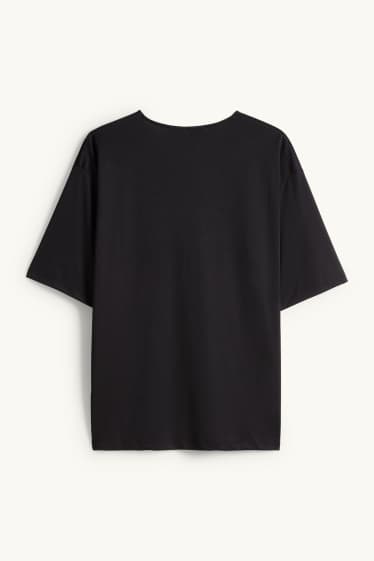 Herren - T-Shirt - Oversized - Naruto - schwarz