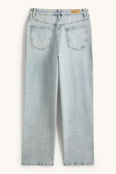 Children Girls - Wide leg jeans - denim-light gray