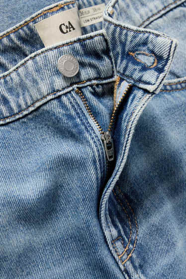 Femmes - Straight jean - low waist - jean bleu clair