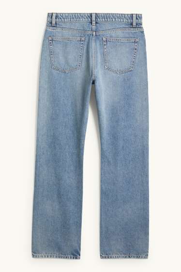 Femmes - Straight jean - low waist - jean bleu clair