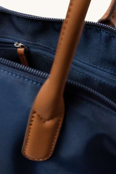 Damen - Großer Shopper - dunkelblau