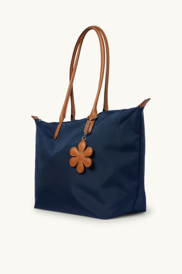 Damen - Großer Shopper - dunkelblau