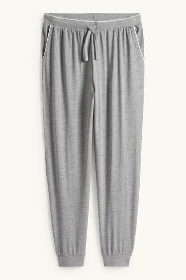 Hommes - Bas de pyjama - gris chiné