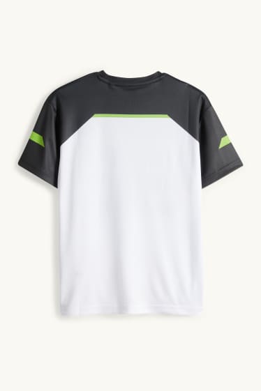 Děti - chlapci - Funkční tričko - černá/bílá