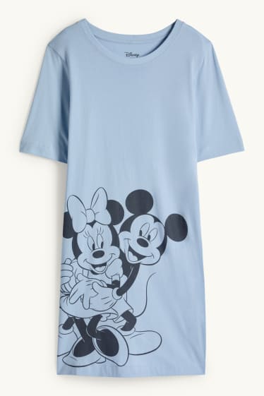 Dames - Nachthemd - Disney - lichtblauw