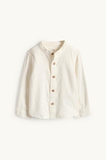 Bébés garçons - Tenue bébé - 3 pièces - blanc crème