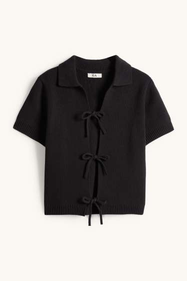 Donna - Cardigan - nero