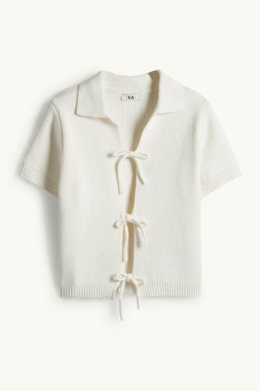 Donna - Cardigan - bianco crema