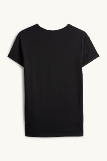 Hommes - T-shirt - slim fit - noir