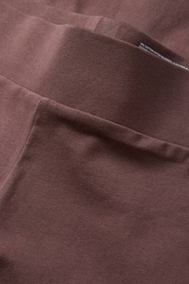 Damen - Leggings - hellbraun