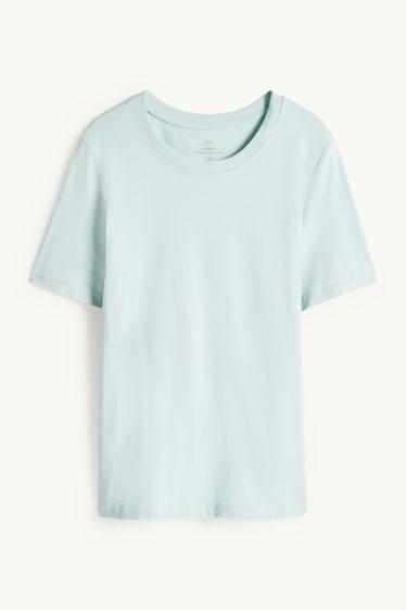 Femmes - T-shirt - regular fit - vert menthe
