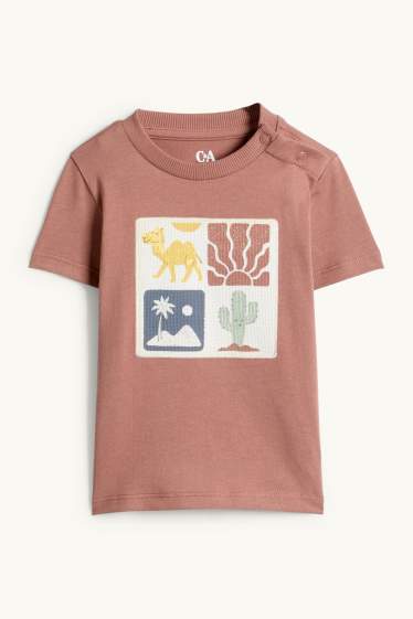 Bébés garçons - Chameau - T-shirt bébé - marron clair