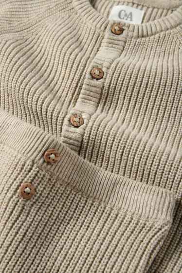 Baby Buben - Baby-Outfit - gerippt - 2 teilig - grün