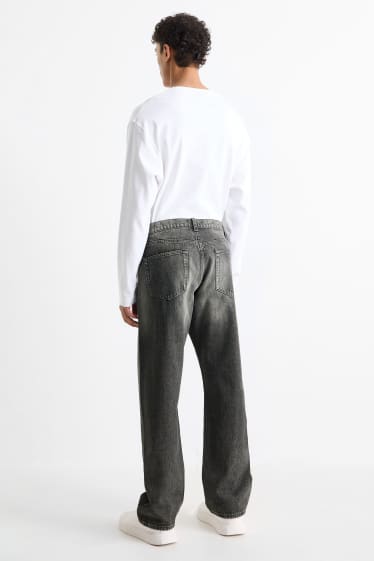 Herren - Relaxed Jeans - jeansgrau