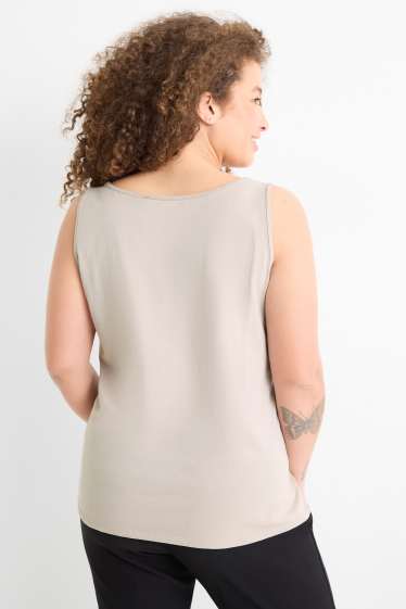 Femmes - Lot de 2 - tops - noir / gris