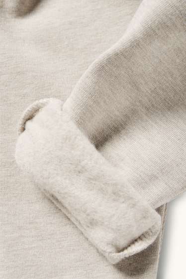 Bebeluși - băieți - Compleu bebeluși - 2 piese - crem