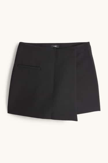 Femmes - Jupe short - noir