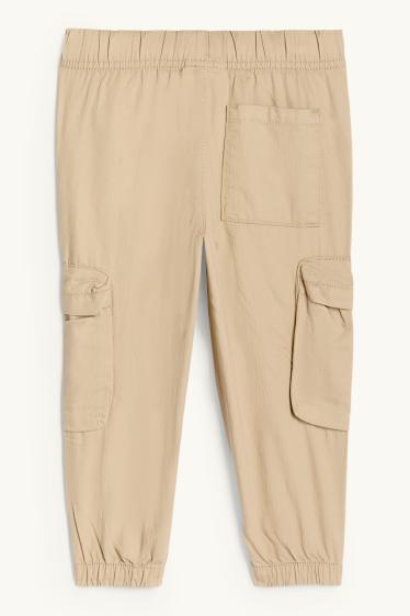 Children Boys - Cargo trousers - beige