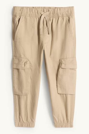 Children Boys - Cargo trousers - beige