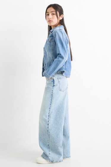 Bambine - Baggy jeans - jeans azzurro