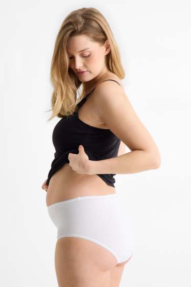 Women - Multipack of 3 - maternity knickers - white