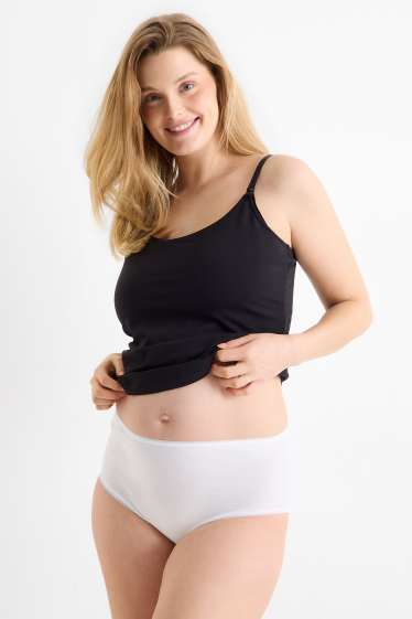 Women - Multipack of 3 - maternity knickers - white