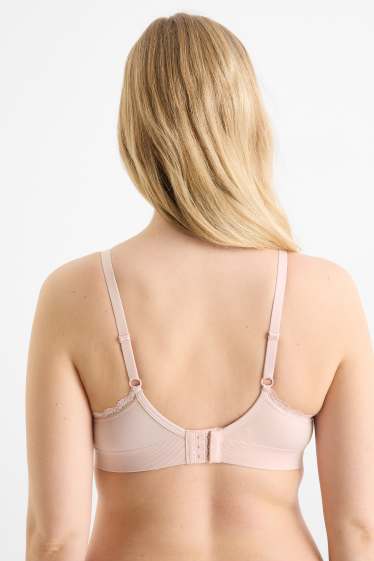 Dames - Set van 2 - voedings-BH - roze