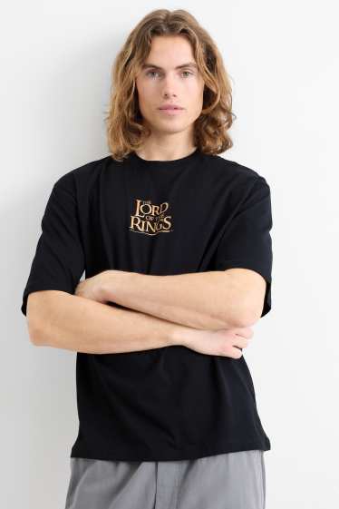 Bărbați - Tricou - supradimensionat - Stăpânul inelelor - negru